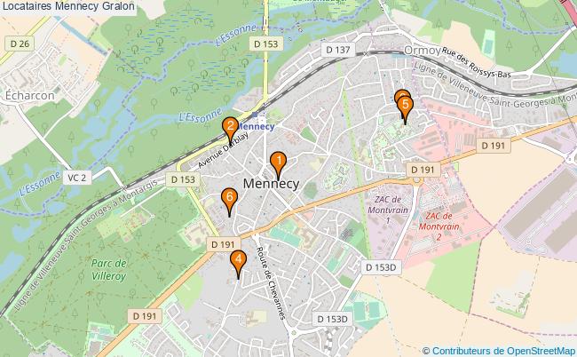 plan Locataires Mennecy Associations Locataires Mennecy : 8 associations