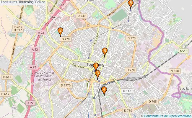 plan Locataires Tourcoing Associations Locataires Tourcoing : 7 associations