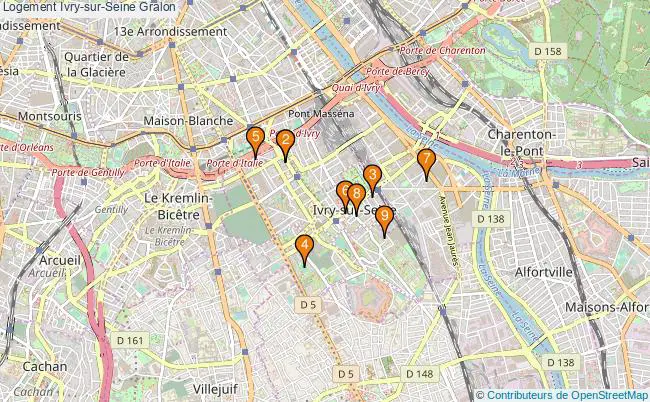 plan Logement Ivry-sur-Seine Associations logement Ivry-sur-Seine : 11 associations