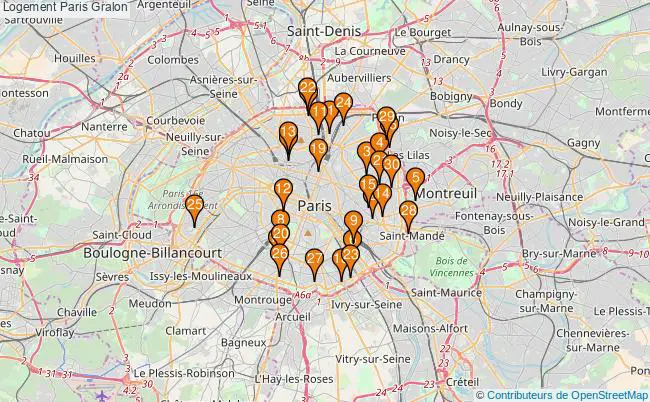 plan Logement Paris Associations logement Paris : 494 associations
