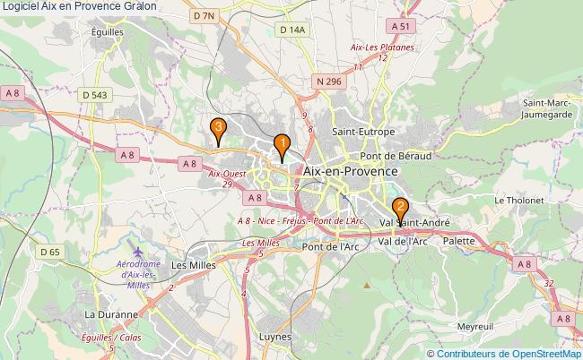 plan Logiciel Aix en Provence Associations logiciel Aix en Provence : 3 associations
