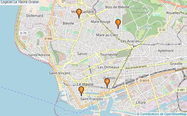 plan Logiciel Le Havre Associations logiciel Le Havre : 5 associations