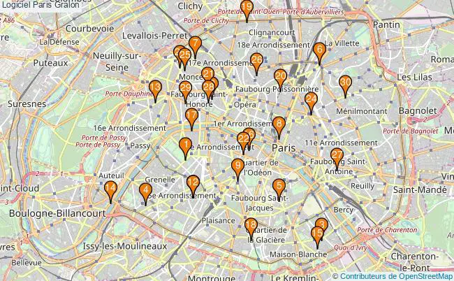 plan Logiciel Paris Associations logiciel Paris : 47 associations