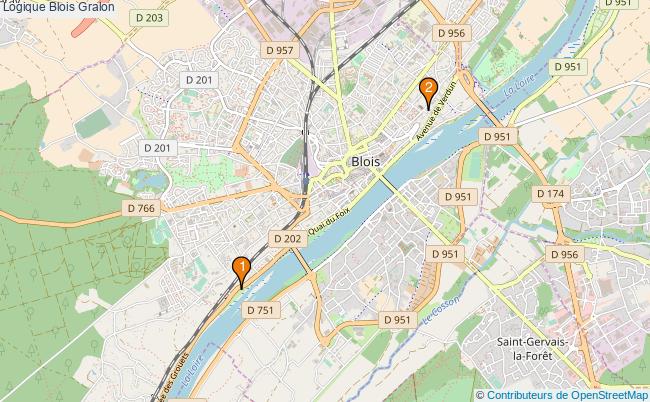 plan Logique Blois Associations logique Blois : 3 associations