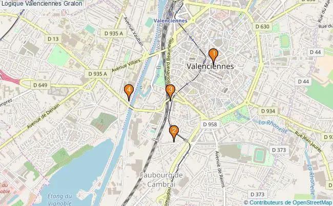plan Logique Valenciennes Associations logique Valenciennes : 4 associations