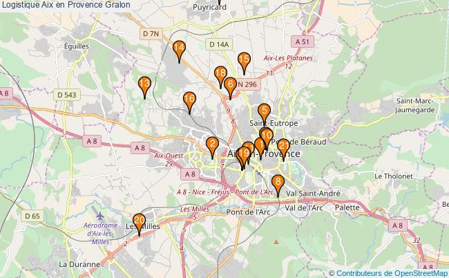 plan Logistique Aix en Provence Associations logistique Aix en Provence : 21 associations