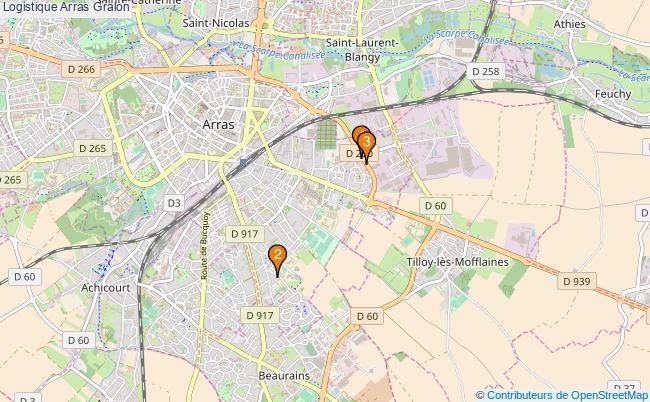 plan Logistique Arras Associations logistique Arras : 4 associations