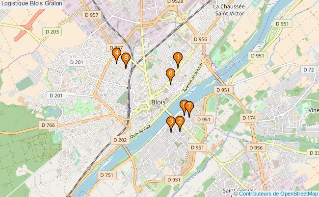plan Logistique Blois Associations logistique Blois : 7 associations