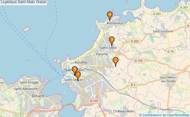 plan Logistique Saint-Malo Associations logistique Saint-Malo : 5 associations