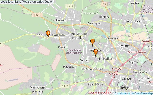 plan Logistique Saint-Médard-en-Jalles Associations logistique Saint-Médard-en-Jalles : 4 associations