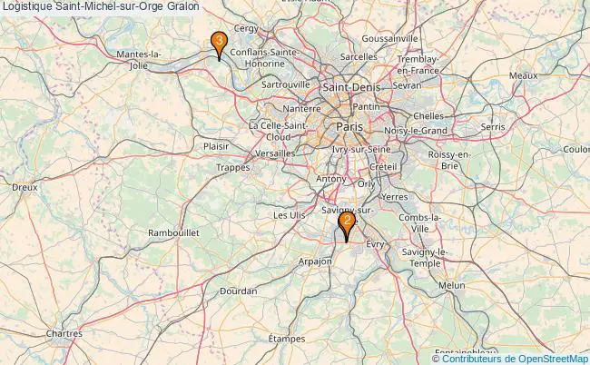 plan Logistique Saint-Michel-sur-Orge Associations logistique Saint-Michel-sur-Orge : 4 associations