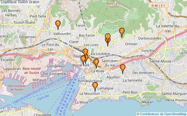 plan Logistique Toulon Associations logistique Toulon : 16 associations