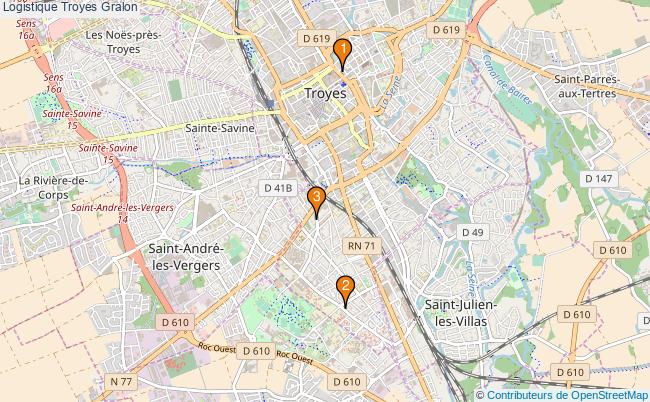 plan Logistique Troyes Associations logistique Troyes : 3 associations