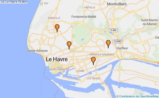 plan Loi Le Havre Associations Loi Le Havre : 4 associations