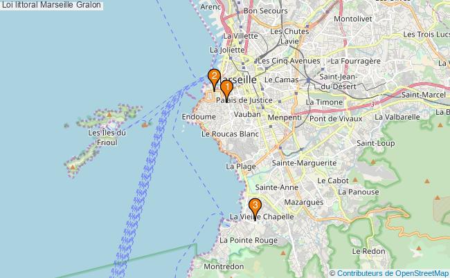 plan Loi littoral Marseille Associations loi littoral Marseille : 3 associations