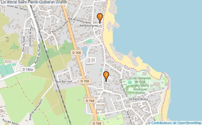 plan Loi littoral Saint-Pierre-Quiberon Associations loi littoral Saint-Pierre-Quiberon : 3 associations