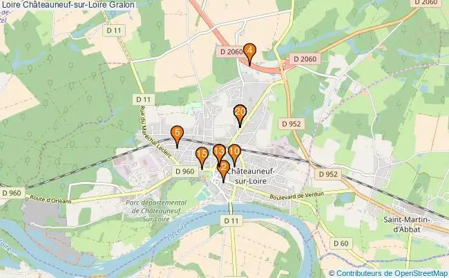 plan Loire Châteauneuf-sur-Loire Associations Loire Châteauneuf-sur-Loire : 19 associations