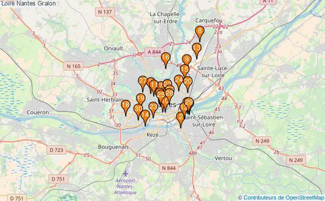 plan Loire Nantes Associations Loire Nantes : 289 associations