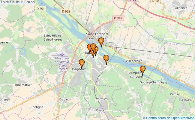 plan Loire Saumur Associations Loire Saumur : 24 associations