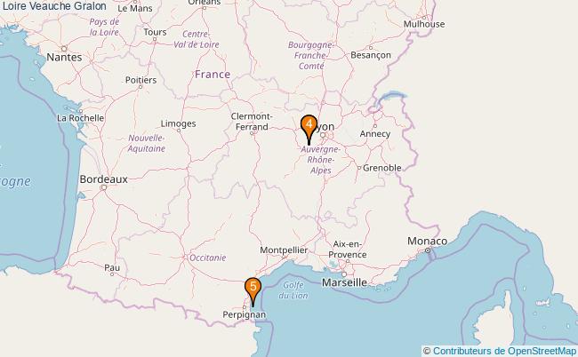 plan Loire Veauche Associations Loire Veauche : 7 associations