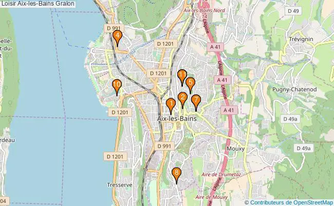 plan Loisir Aix-les-Bains Associations loisir Aix-les-Bains : 14 associations