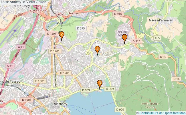 plan Loisir Annecy-le-Vieux Associations loisir Annecy-le-Vieux : 4 associations