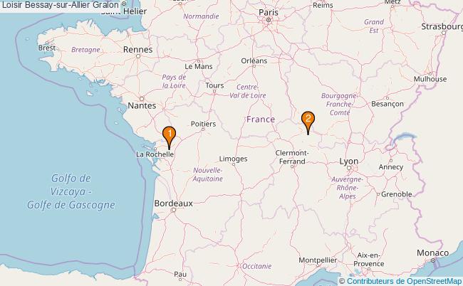 plan Loisir Bessay-sur-Allier Associations loisir Bessay-sur-Allier : 2 associations