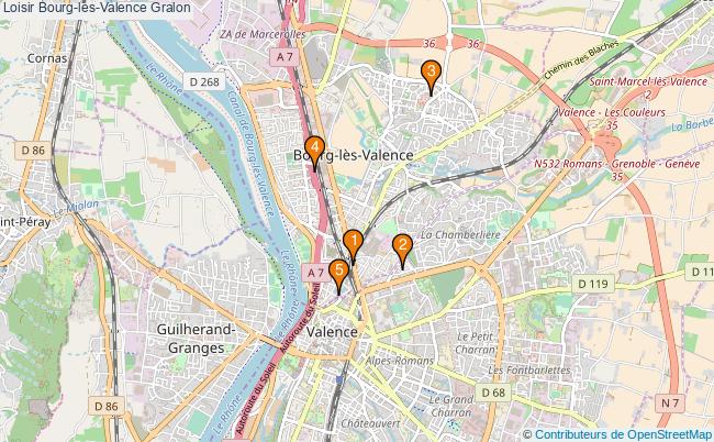 plan Loisir Bourg-les-Valence Associations loisir Bourg-les-Valence : 6 associations