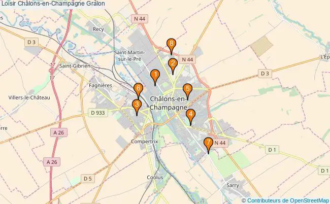 plan Loisir Châlons-en-Champagne Associations loisir Châlons-en-Champagne : 9 associations