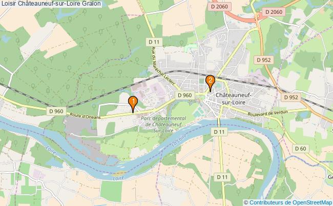 plan Loisir Châteauneuf-sur-Loire Associations loisir Châteauneuf-sur-Loire : 2 associations