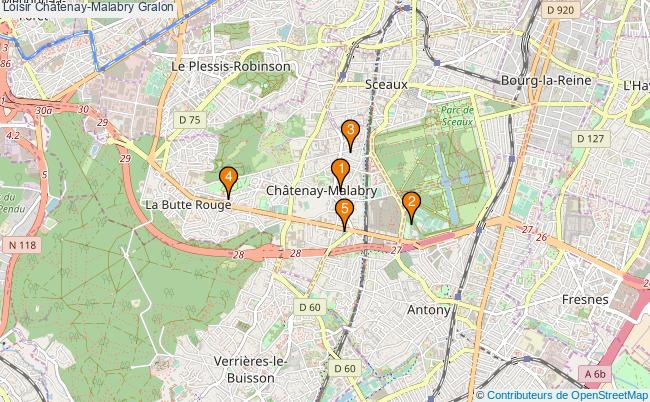 plan Loisir Châtenay-Malabry Associations loisir Châtenay-Malabry : 7 associations