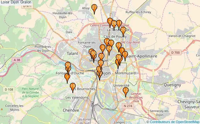 plan Loisir Dijon Associations loisir Dijon : 28 associations