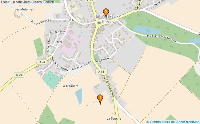 plan Loisir La Ville-aux-Clercs Associations loisir La Ville-aux-Clercs : 2 associations