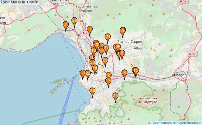 plan Loisir Marseille Associations loisir Marseille : 260 associations