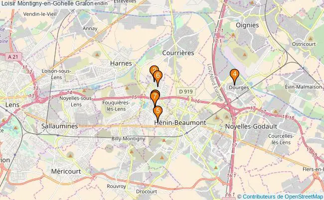 plan Loisir Montigny-en-Gohelle Associations loisir Montigny-en-Gohelle : 8 associations