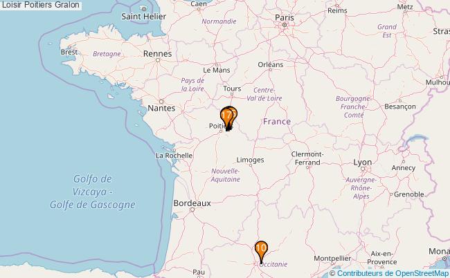 plan Loisir Poitiers Associations loisir Poitiers : 22 associations