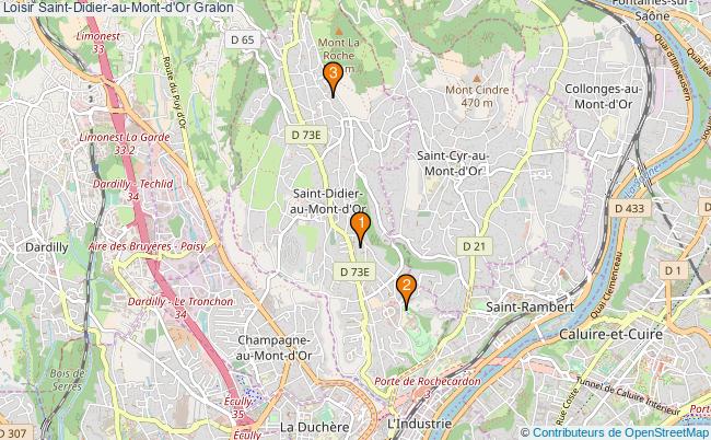 plan Loisir Saint-Didier-au-Mont-d'Or Associations loisir Saint-Didier-au-Mont-d'Or : 4 associations
