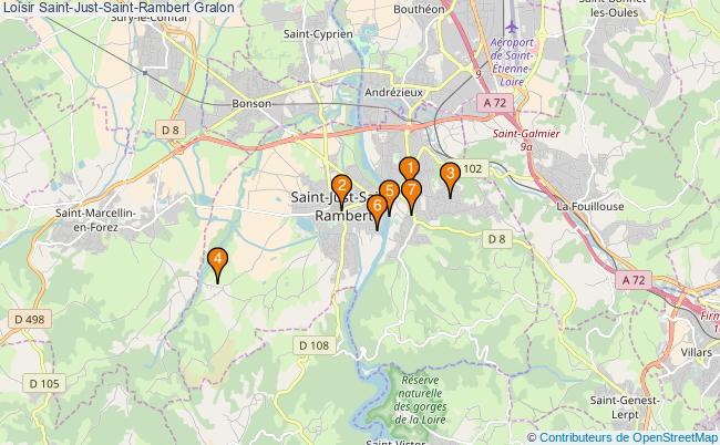 plan Loisir Saint-Just-Saint-Rambert Associations loisir Saint-Just-Saint-Rambert : 7 associations
