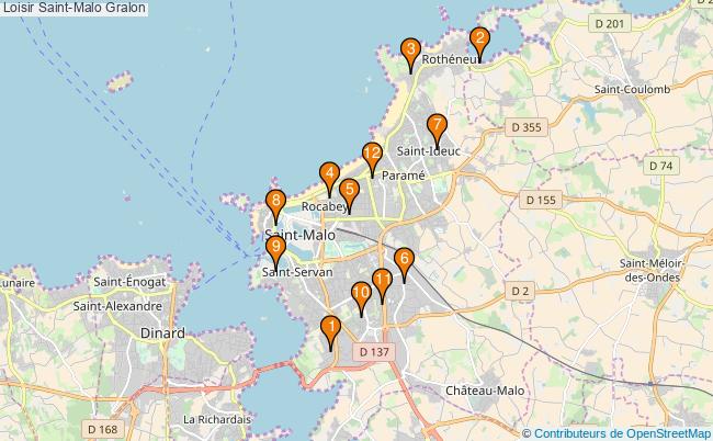 plan Loisir Saint-Malo Associations loisir Saint-Malo : 16 associations