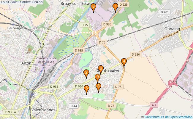 plan Loisir Saint-Saulve Associations loisir Saint-Saulve : 9 associations