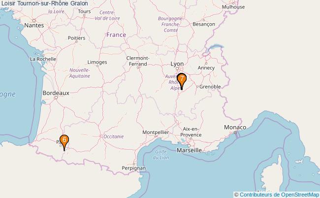 plan Loisir Tournon-sur-Rhône Associations loisir Tournon-sur-Rhône : 7 associations