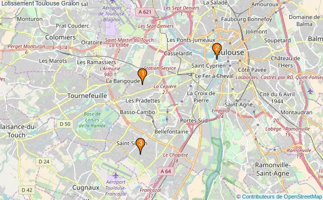 plan Lotissement Toulouse Associations lotissement Toulouse : 5 associations