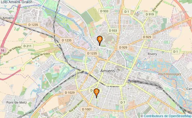 plan Loto Amiens Associations loto Amiens : 4 associations