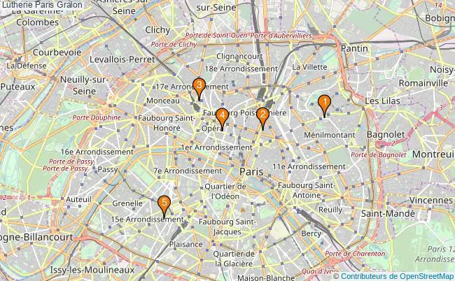 plan Lutherie Paris Associations lutherie Paris : 7 associations
