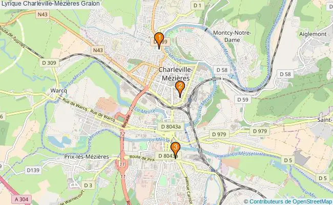 plan Lyrique Charleville-Mézières Associations lyrique Charleville-Mézières : 2 associations