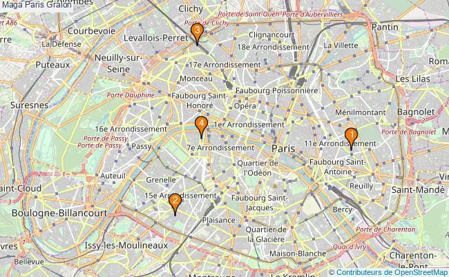 plan Maga Paris Associations Maga Paris : 4 associations