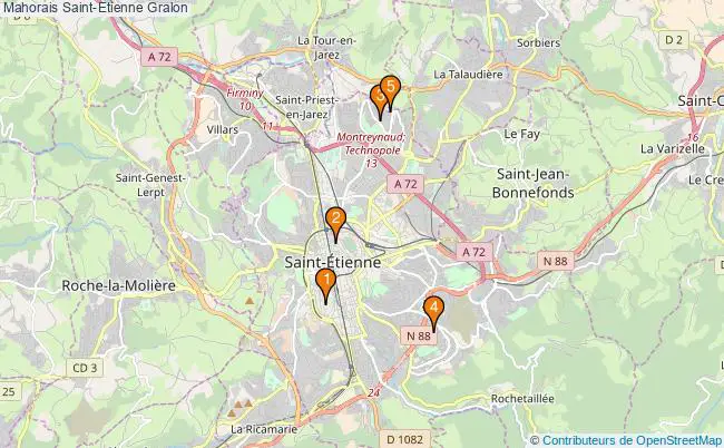 plan Mahorais Saint-Etienne Associations Mahorais Saint-Etienne : 5 associations