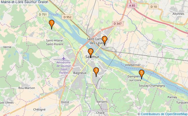 plan Maine-et-Loire Saumur Associations Maine-et-Loire Saumur : 7 associations