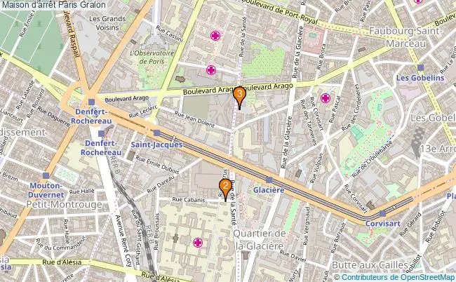 plan Maison d'arrêt Paris Associations maison d'arrêt Paris : 4 associations