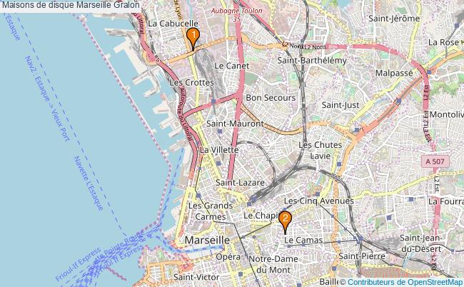 plan Maisons de disque Marseille Associations maisons de disque Marseille : 2 associations